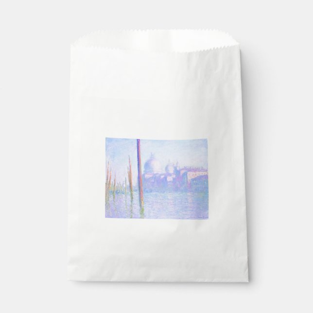 Sacolinha Grande Canal em Veneza (por Claude Monet) (Frente)