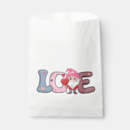 Sacolinha Grandes bolsas de papel para presentes de amor