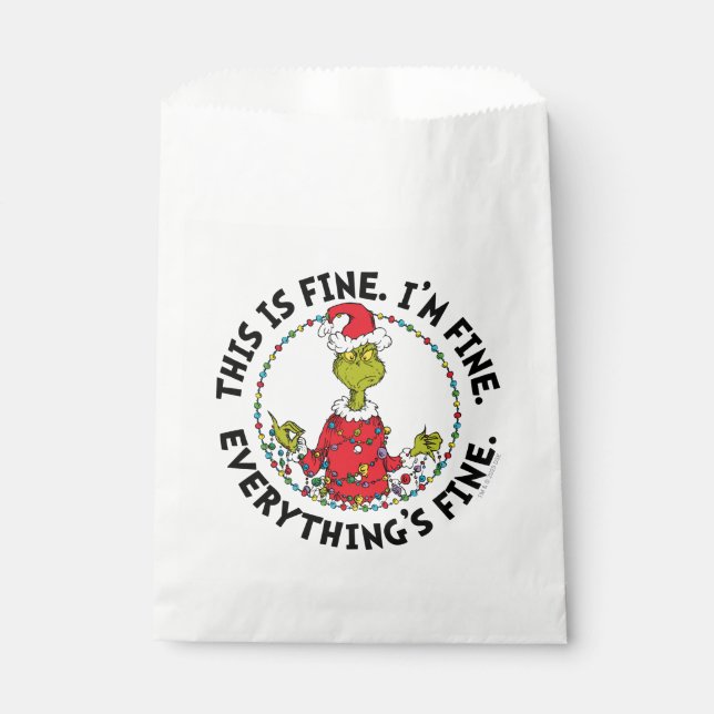 Sacolinha Grinch | Everything's Fine (Frente)
