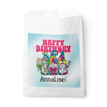 Groovy Gnomos Rainbow Tie Dye Festa de aniversário