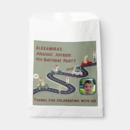 Sacolinha Grupos Pré-Históricos de Dinossauros Coloridos Con