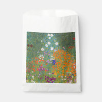 Gustav Klimt Flower Garden Cottage Nature