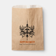 Halloween Chandelier Favor Treat Bolsas