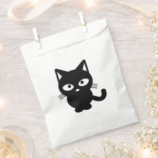 Sacolinha Halloween de Gatinho Bonito de Gato Negro