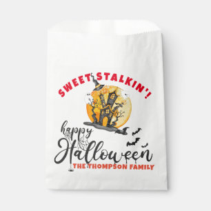 Sacolinha Halloween Ghost Sweet Stalking Trick Goodies