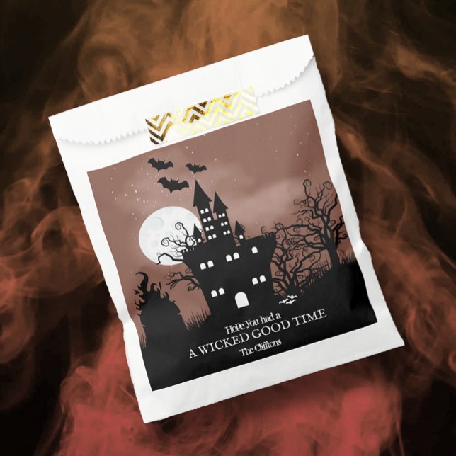 Sacolinha Halloween Haunted House (Criador carregado)