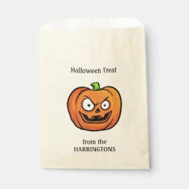 Sacolinha Halloween Pumpkin favorece bolsas