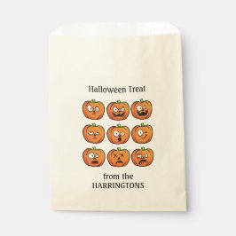 Sacolinha Halloween Pumpkins favorece bolsas
