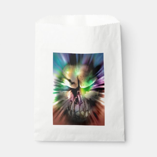 Sacolinha Halloween Skull (Frente)