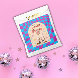 Sacolinha Halloween Spooky Groovy Party Favor Bolsas