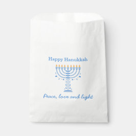 Sacolinha Hannukah party favor bag - Happy Hanukkah