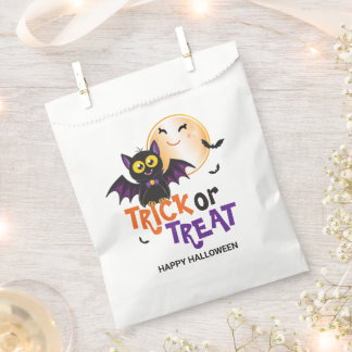 Sacolinha Happy Halloween Vampire Bat Trick or Treat