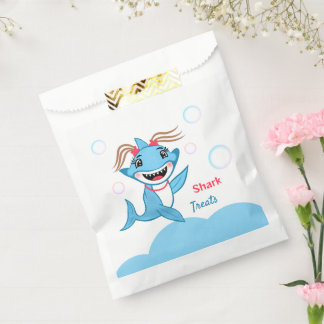 Sacolinha Happy Shark Family Thank You