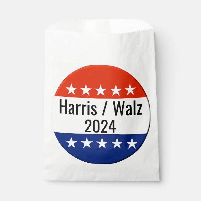 Sacolinha Harris Walz 2024 Eleição (Frente)