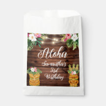 Havaiana Aloha Tropical Birthday Partido Luau