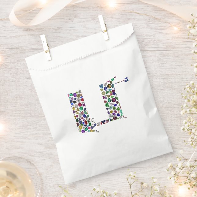 Sacolinha Hebraico - Letra BET (Cortado)