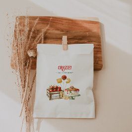 Sacolinha Holy Ravioli Thank You | Little Meatball Birthday