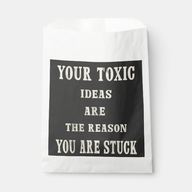 Sacolinha Homens Novidade Camisa Negra Citação Clássica (Frente)