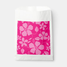 SACOLINHA HULA HAVAIANA (HIBÍSCO) GOIABA ROSA