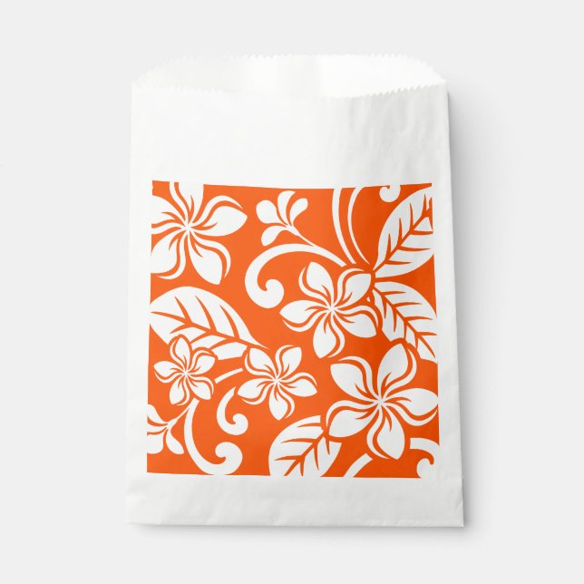 SACOLINHA ILHA PLUMÉRIA (MUITO LARANJA) (Frente)