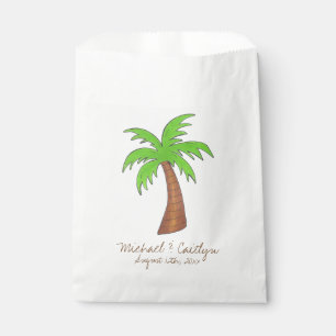 Sacolinha Ilha Tropical Palm Tree Beach Party