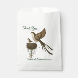 Sacolinha Ilustração de arte de aves simplistas do estilo mo