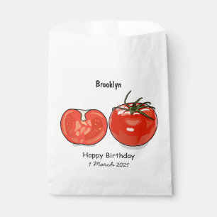 Sacolinha Ilustração de desenho animado de tomate
