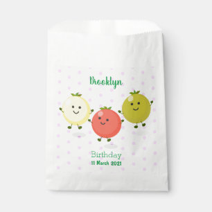 Sacolinha Ilustração de desenho animado de tomate de cereja