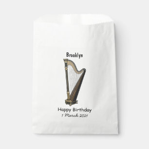 Sacolinha Ilustração de desenho animado Harp