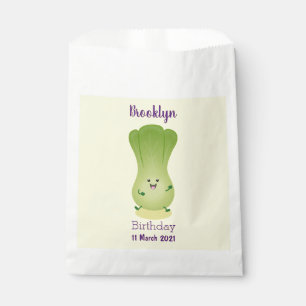 Sacolinha Imagem de desenho animado bonito de "baby bok choy