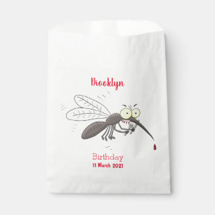 Sacolinha Imagem de desenho animado de insetos mosquitos eng