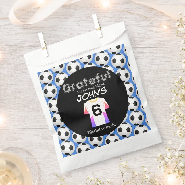 Sacolinha Início rápido da comemoração do 6 (Cortado)