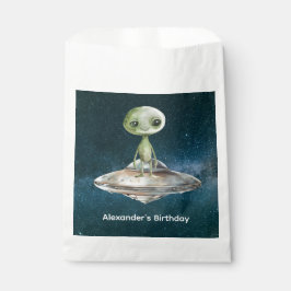 Sacolinha Invasão Alienígena Aniversário Espaço Exterior