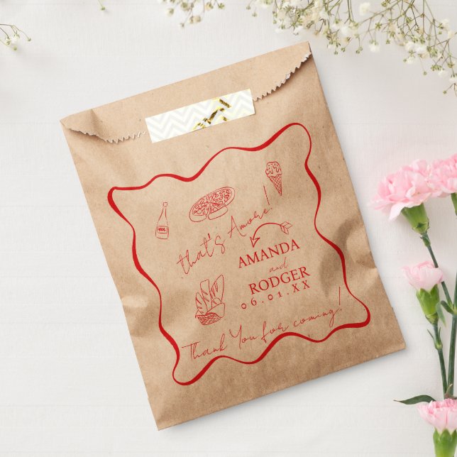 Sacolinha Isso é Amore Italian Doodles Casamento  (Selado)