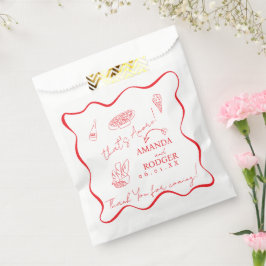 Sacolinha Isso é Amore Italian Doodles Casamento 