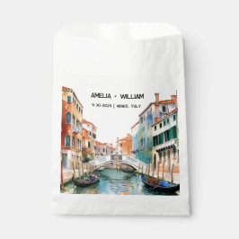 Sacolinha Italy Watercolor Romantic Destination Wedding