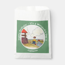 Sacolinha Jack e Jill Madre Goose Itens de Festa de aniversá