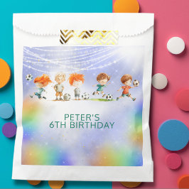 Sacolinha Jogo de aniversário de futebol de magia