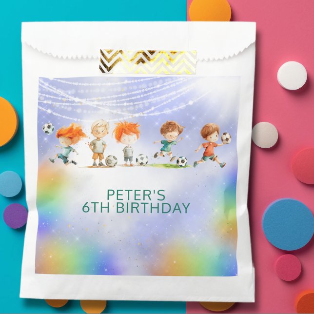 Sacolinha Jogo de aniversário de futebol de magia (Criador carregado)