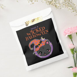 Sacolinha Kawaii Witch Cat Halloween
