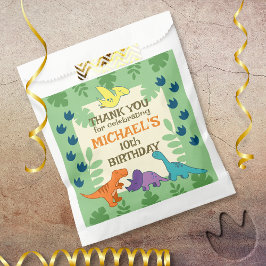 Sacolinha Kids Dinossaur Festa de aniversário