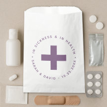 Kit de Emergência Roxo Empoeirado Na Doença e na S