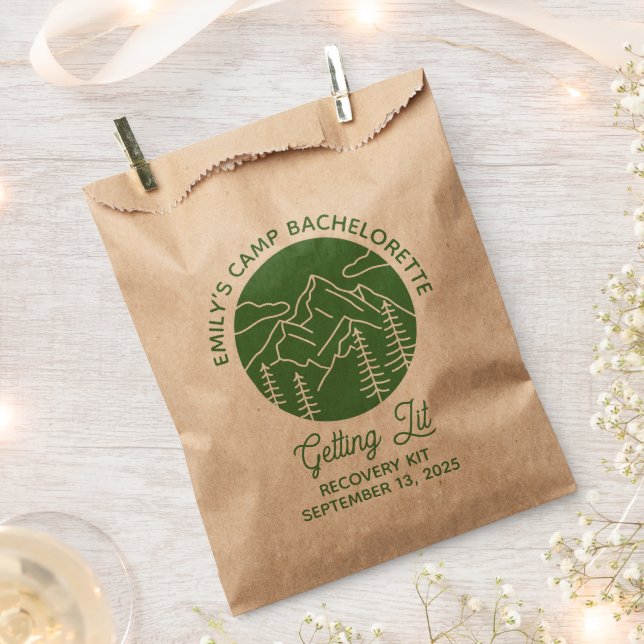 Sacolinha Kit de recuperação de lit Camp BachELORETTE (Cortado)