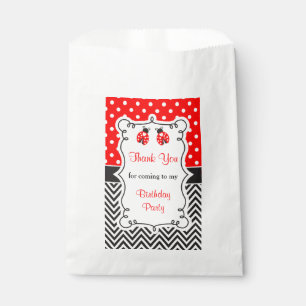 Sacolinha Ladybug Ladybird Favor Bag