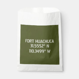 Sacolinha Latitude e Longitude de Fort Huachuca 