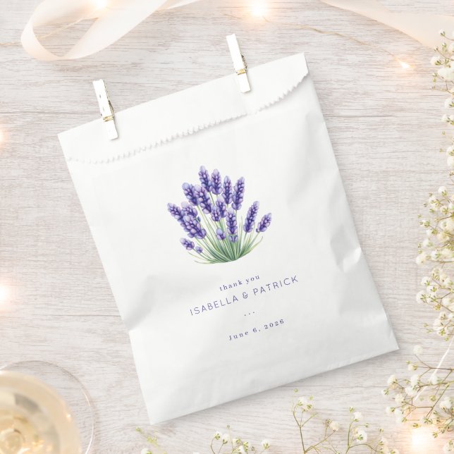 Sacolinha Lavanda Floral Botânica Grata (Cortado)
