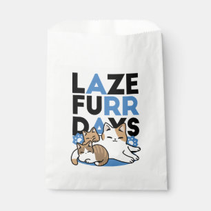 Sacolinha Lazer - Design de Gatos Preguiçosos