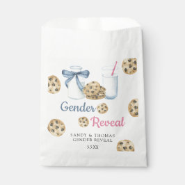 Sacolinha Leite e Cookies Por Aquarela Revelação de Gênero