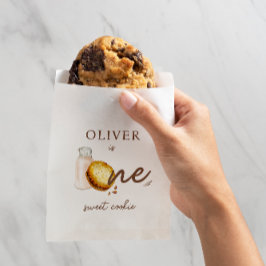 Sacolinha Leite e Cookies Primeira Festa de aniversário