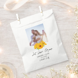 Sacolinha Let Love Grow l Calendula Seeds Photo Wedding 